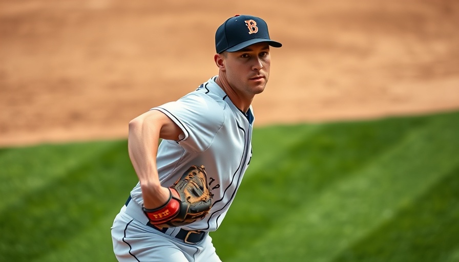 Focused baseball pitcher performing pitch in game, Tigers Skubal avoids injury.
