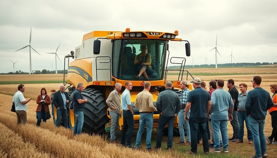 PotatoEurope attendance record event with farming machinery and crowd.