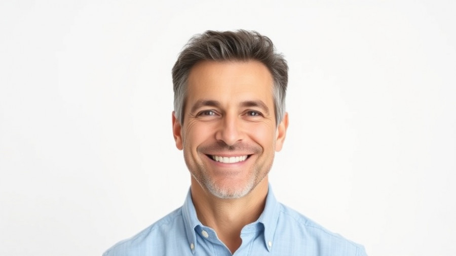 Professional portrait used for Sling TV Military Discount article.