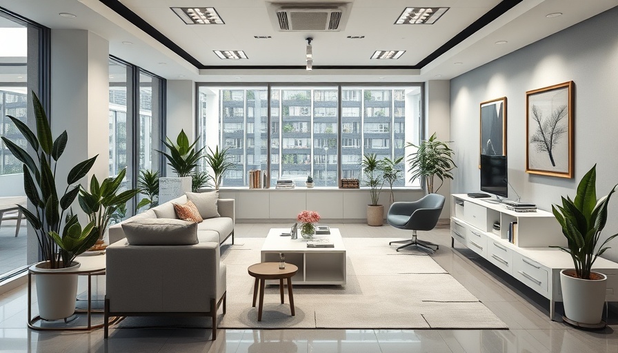 Contemporary office design showcasing 2025 trends.
