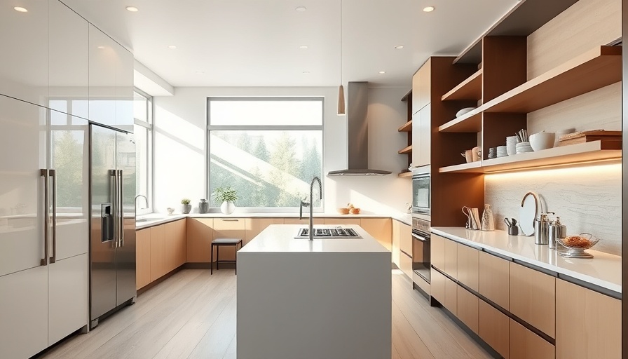 Modern kitchen showcasing home improvement news.