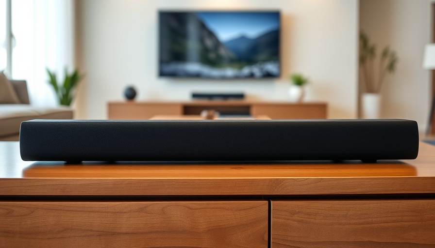Bravia Theatre Bar 6 Soundbar on wooden cabinet