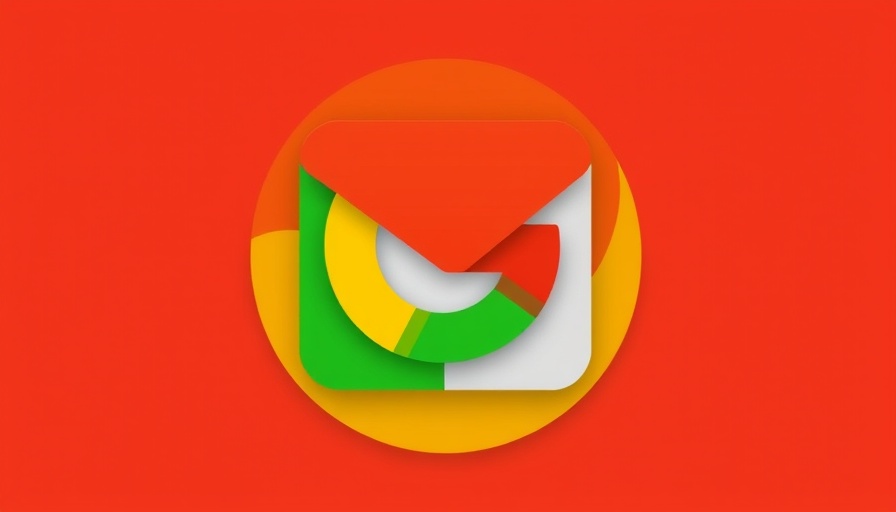 Modern Google News icon with colorful layers in digital style