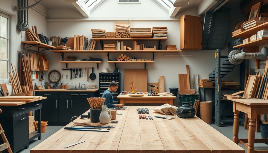 Home Improvement Creator Network: vibrant workshop setting.