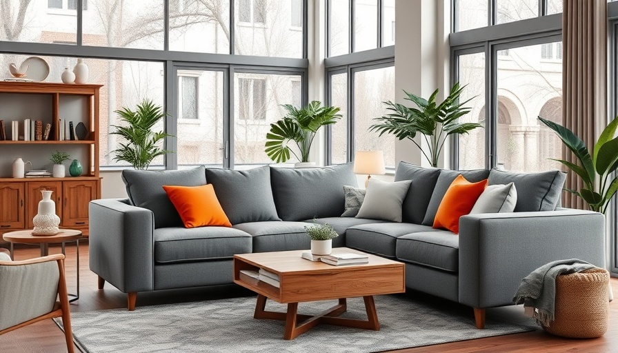 Cozy living room with modern decor for effective home improvement tweaks.