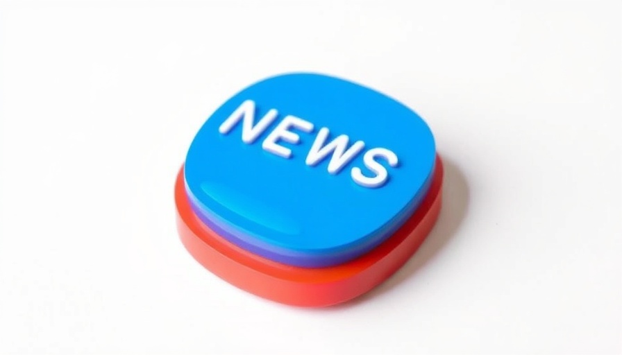 Minimalist digital icon for news aggregation