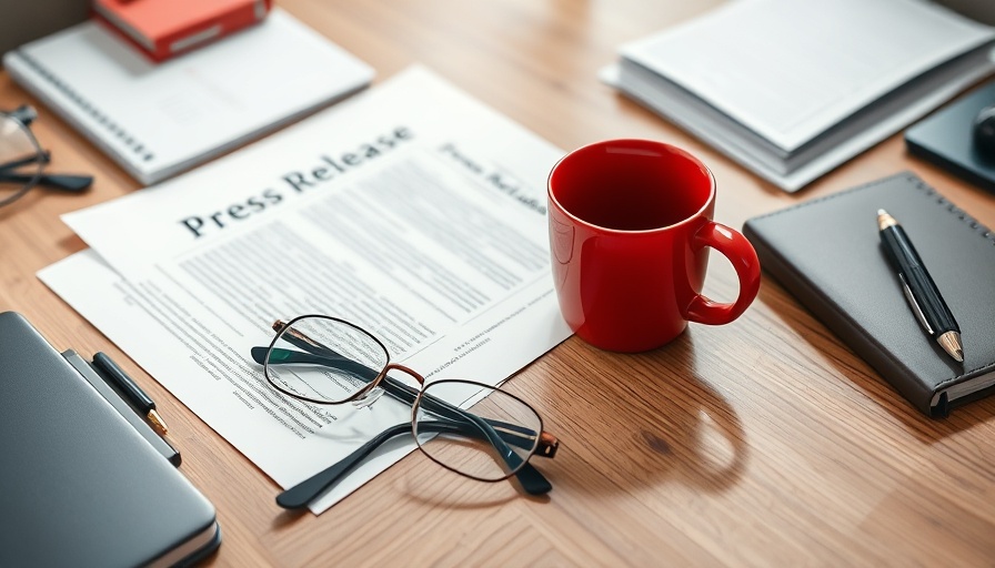 AI Agents for Contractors: Press release on a desk with coffee.