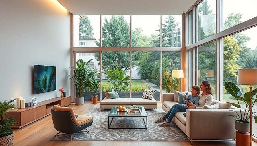 Modern home with smart devices showcasing home automation ideas.