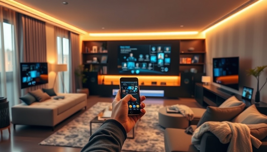 Modern smart home setup showcasing innovative home automation ideas.