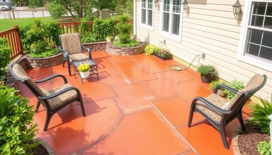 Painting and Staining a Concrete Patio