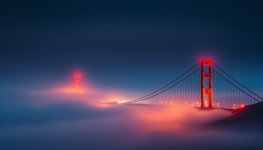 Bridge enveloped in mist representing quiet expansion strategies 2025.