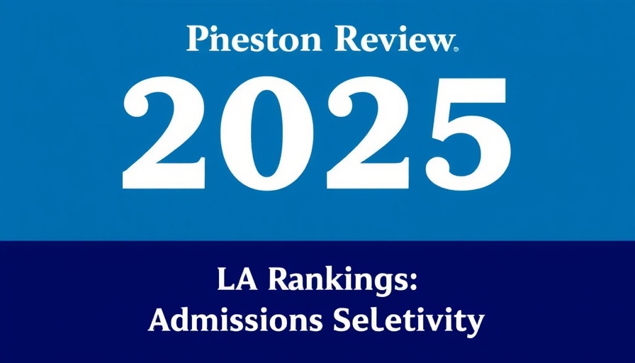 2025 Princeton Review Law School Rankings: Admissions Selectivity