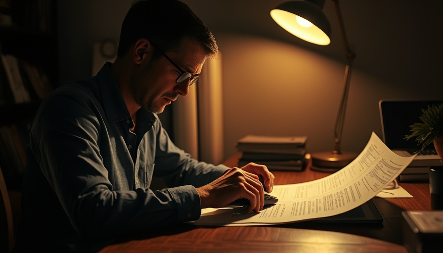 State-level uncertainty following federal tax reform, analysis in dimly lit office.