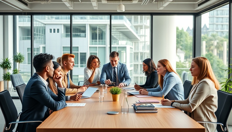 Professionals brainstorming in a dynamic meeting, turning the impossible into a successful project.