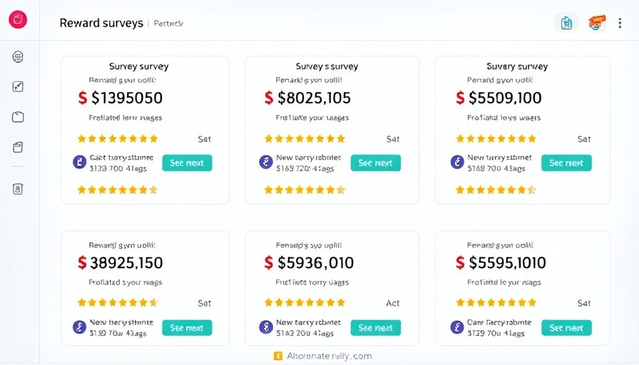 HeyPiggy survey site review dashboard showcasing survey options.