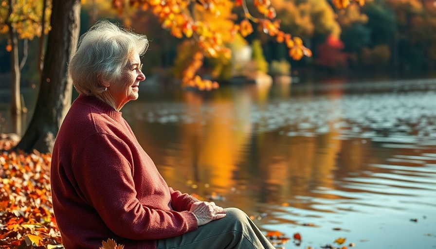 Peaceful autumn view by a lake, best places to retire in Tennessee.