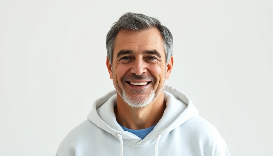 Smiling man in white hoodie at event for AI create trillionaire discussion.