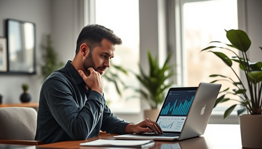 Man analyzing crypto and private equity graphs in retirement.