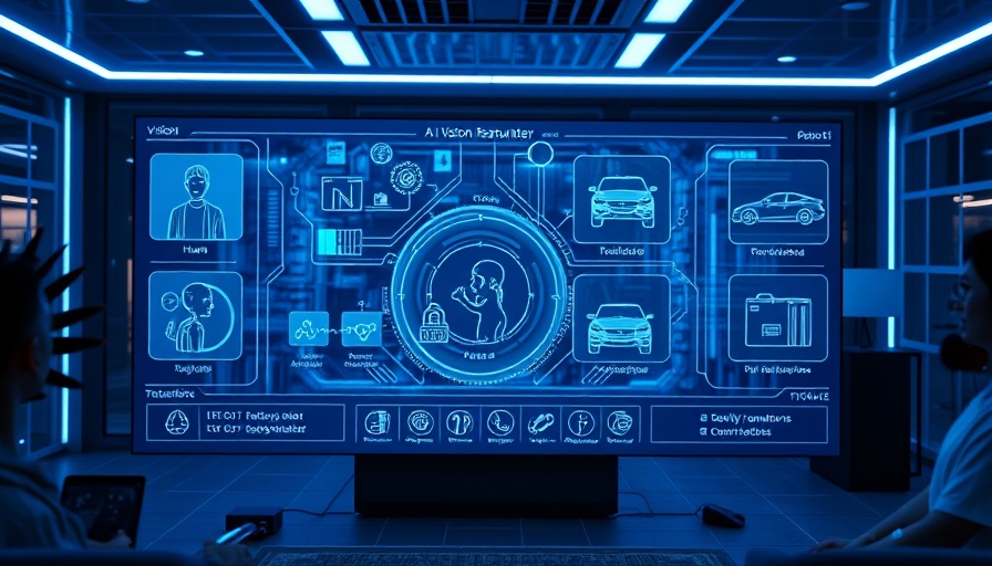 Smart Home AI vision interface highlighting object recognition features.