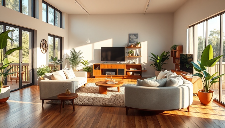 Modern living room design for home improvement news.