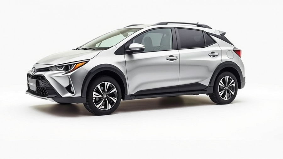 Modern Toyota Corolla Cross Nasu Edition in sleek metallic finish.
