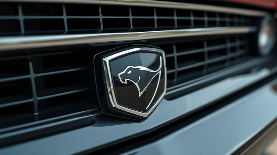 Close-up of Dodge Scat Pack badge showcasing performance emblem.