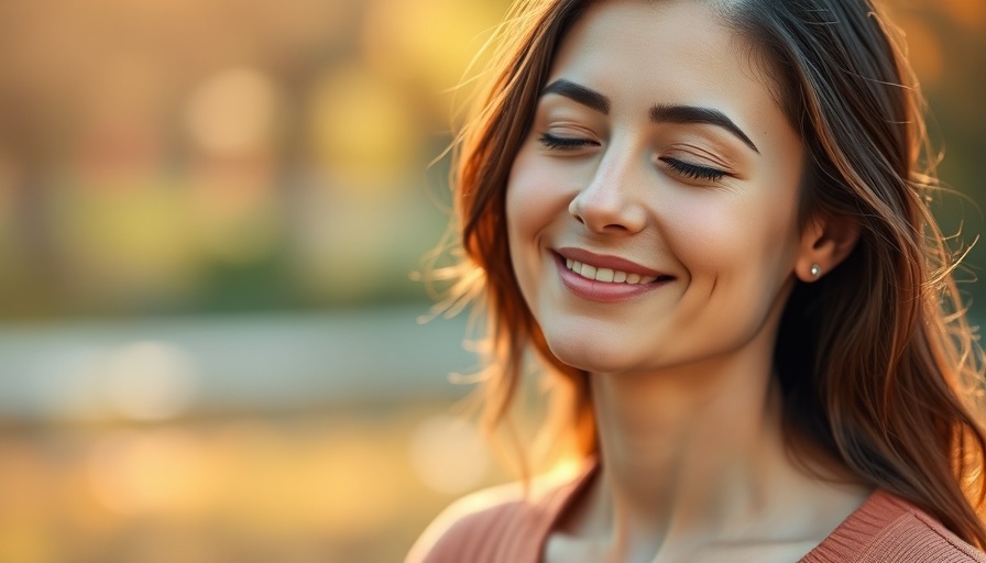 Mindfulness journaling to let go of limiting habits with a calm expression.