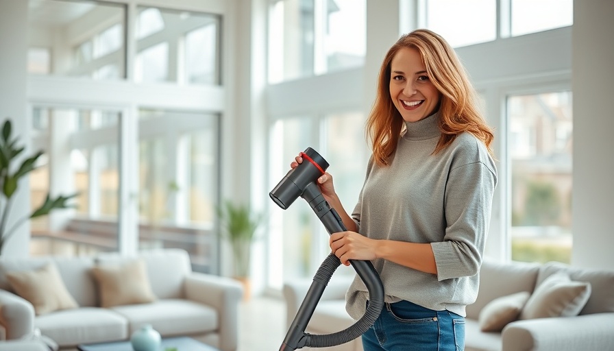 Woman uses sleek cordless vacuum; best cordless vacuum cleaners 2025.