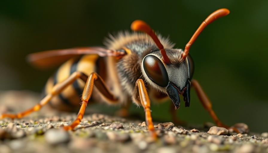 Macro of Asian hornet impacting 1400 species environments.