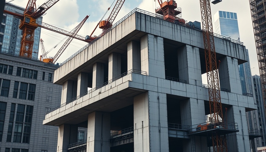Robust concrete structure showcasing durability in construction