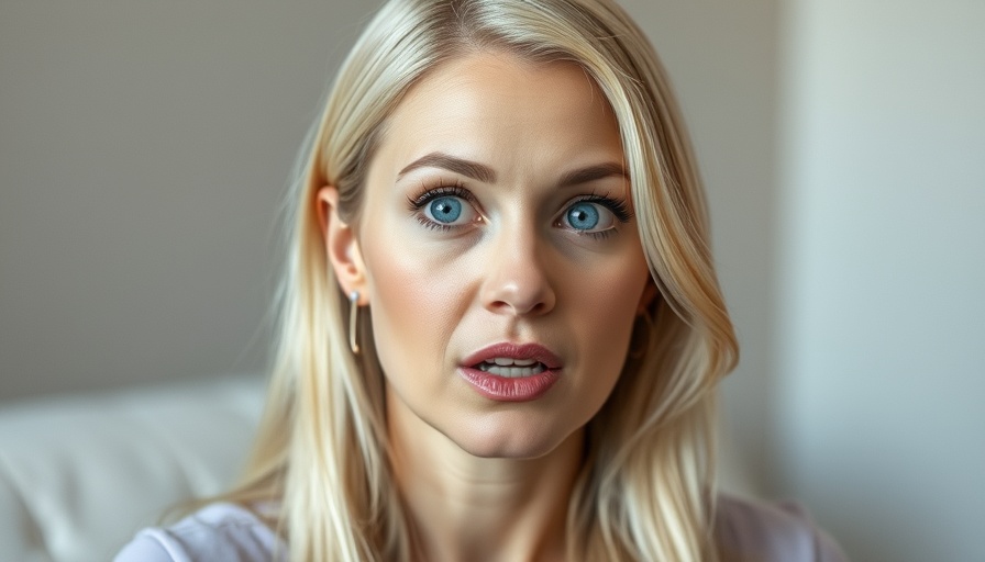 Blonde woman discusses fatphobia impacts on health.
