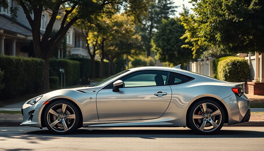 Silver hybrid car parked on a leafy street, showcasing pros and cons.