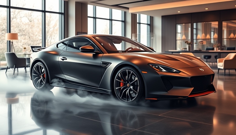Sleek sports sedan in showroom 2024 Best Cars