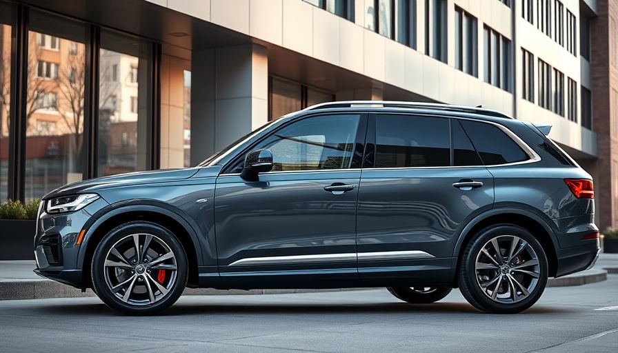 2025 Jeep Wagoneer COV displayed in urban setting with modern architecture.