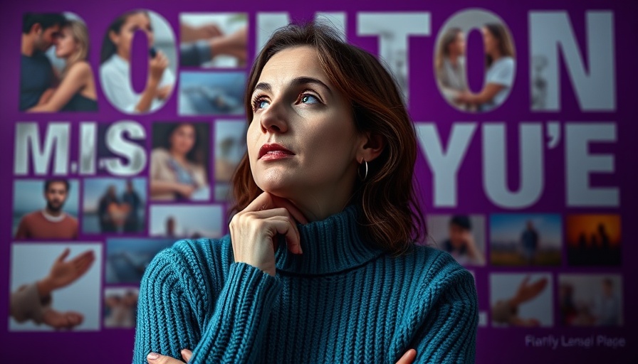 Ozempic and HAES insights: Thoughtful woman contemplating with colorful elements.