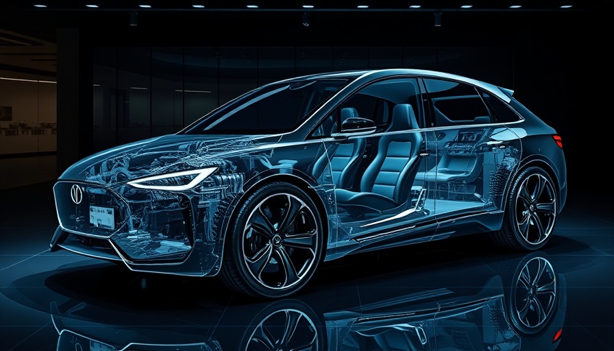 Futuristic car design showcasing internal components, best cars 2024.