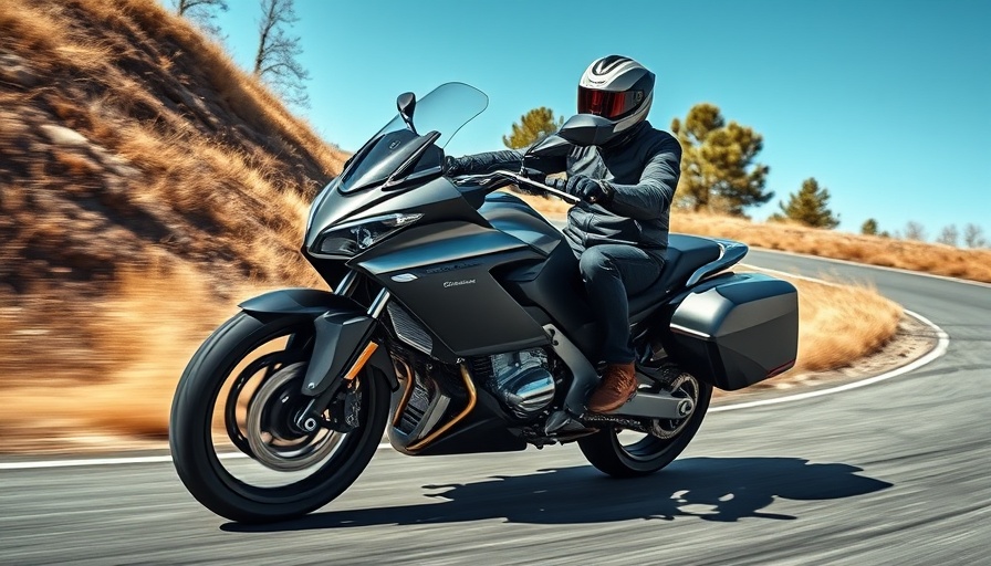 Best all-rounder motorcycle on a scenic winding road