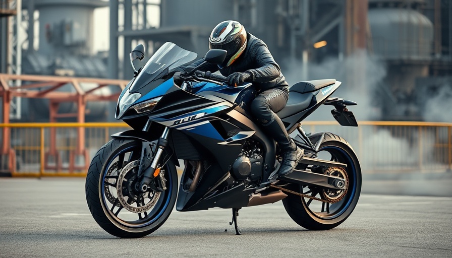 Indestructible motorcycles in industrial night setting.