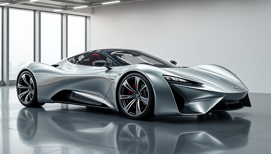 Audi Concept C production sports car in sleek modern showroom.