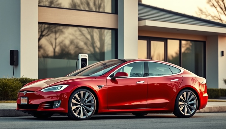 Tesla charging at home illustrating battery replacement costs.
