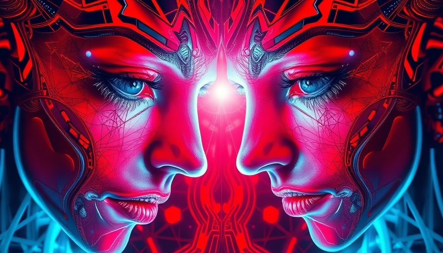 Vivid abstract art representing AI automation for entrepreneurs.