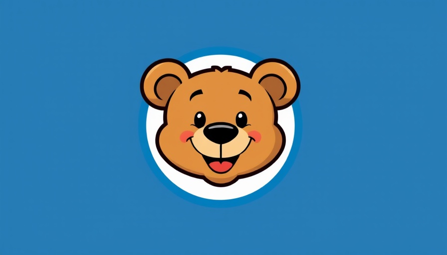 Build-A-Bear Workshop logo featuring a smiling bear face in a circle