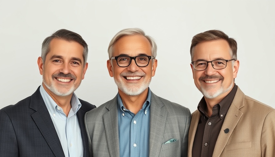 VaynerWatt production studio launch with three smiling men.