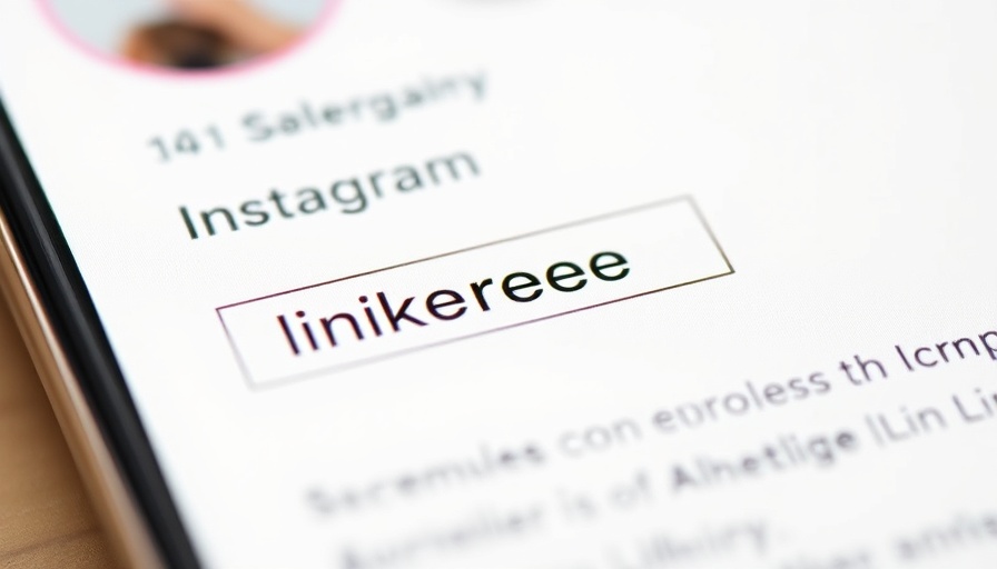 Instagram Linktree URL on profile page, What is Linktree highlighted.