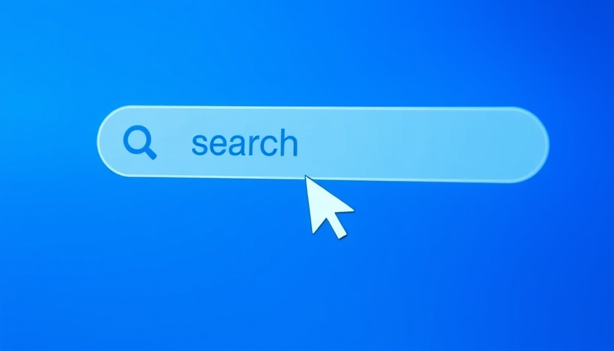 AI training on copyrighted content: Digital search interface with search button.