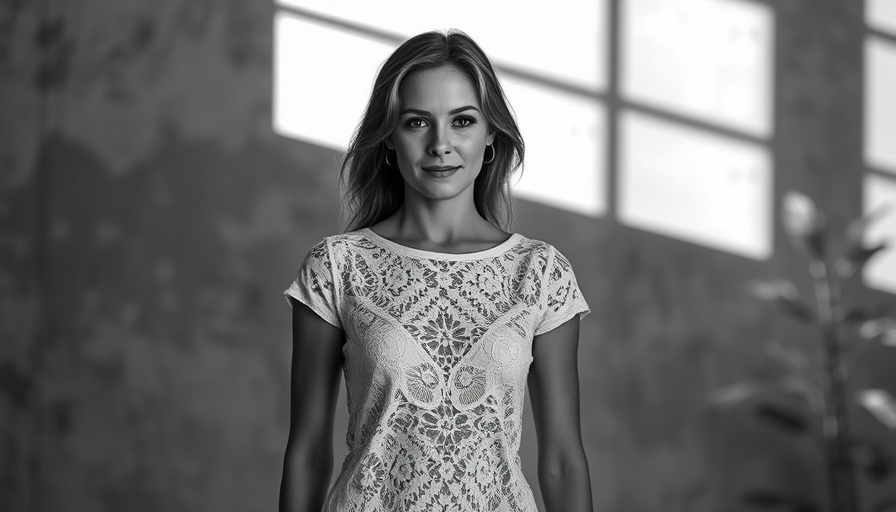 Black and white portrait of a woman illustrating confidence and depth.