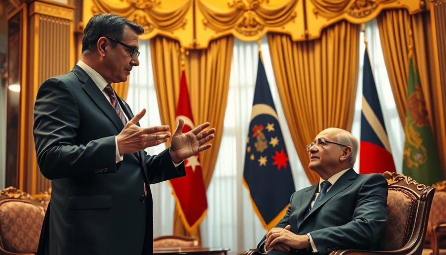 Official meeting depicting AI energy consumption discussion.