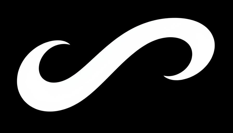 Cursive letter T on black background