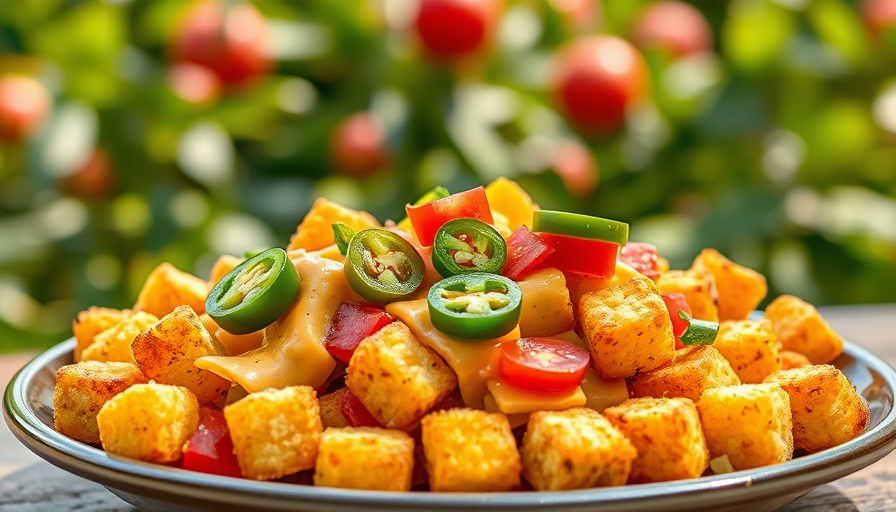 Budget-friendly dining at Universal Islands of Adventure: colorful tater tots.