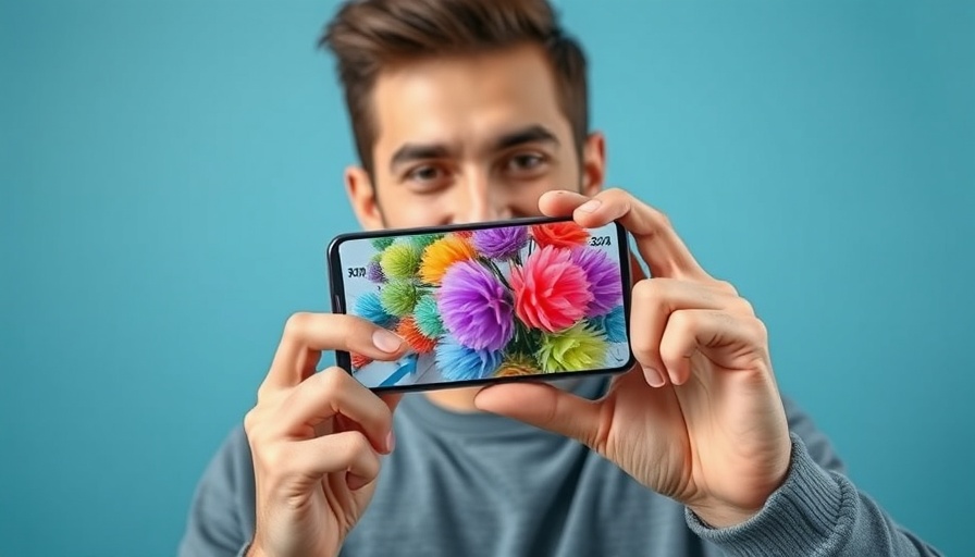 Man showcasing FunLab app for engaging family fun.
